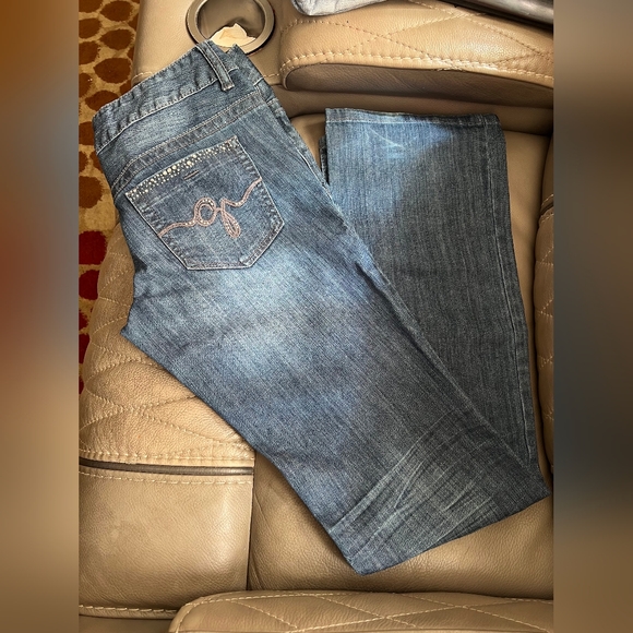 Guess blue Jeans Stretch material size 30, Silver stones - Picture 2 of 7